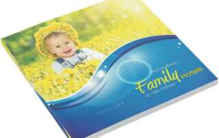 Familienhotel Broschüre Vorlage - Grafik Design Vorlage, Werbeagentur TEXTAG GROUP, Putbus