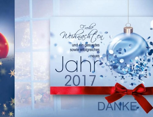 Weihnachtskarte geschäftlich, FMK Aufzüge Knoll GmbH, Groß Lüdershagen bei Stralsund