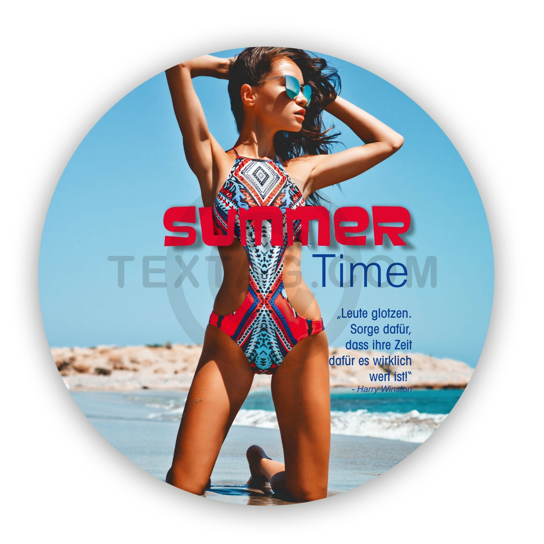Flyer Vorlage “Summer Time” für Handel – Mode & Fashion