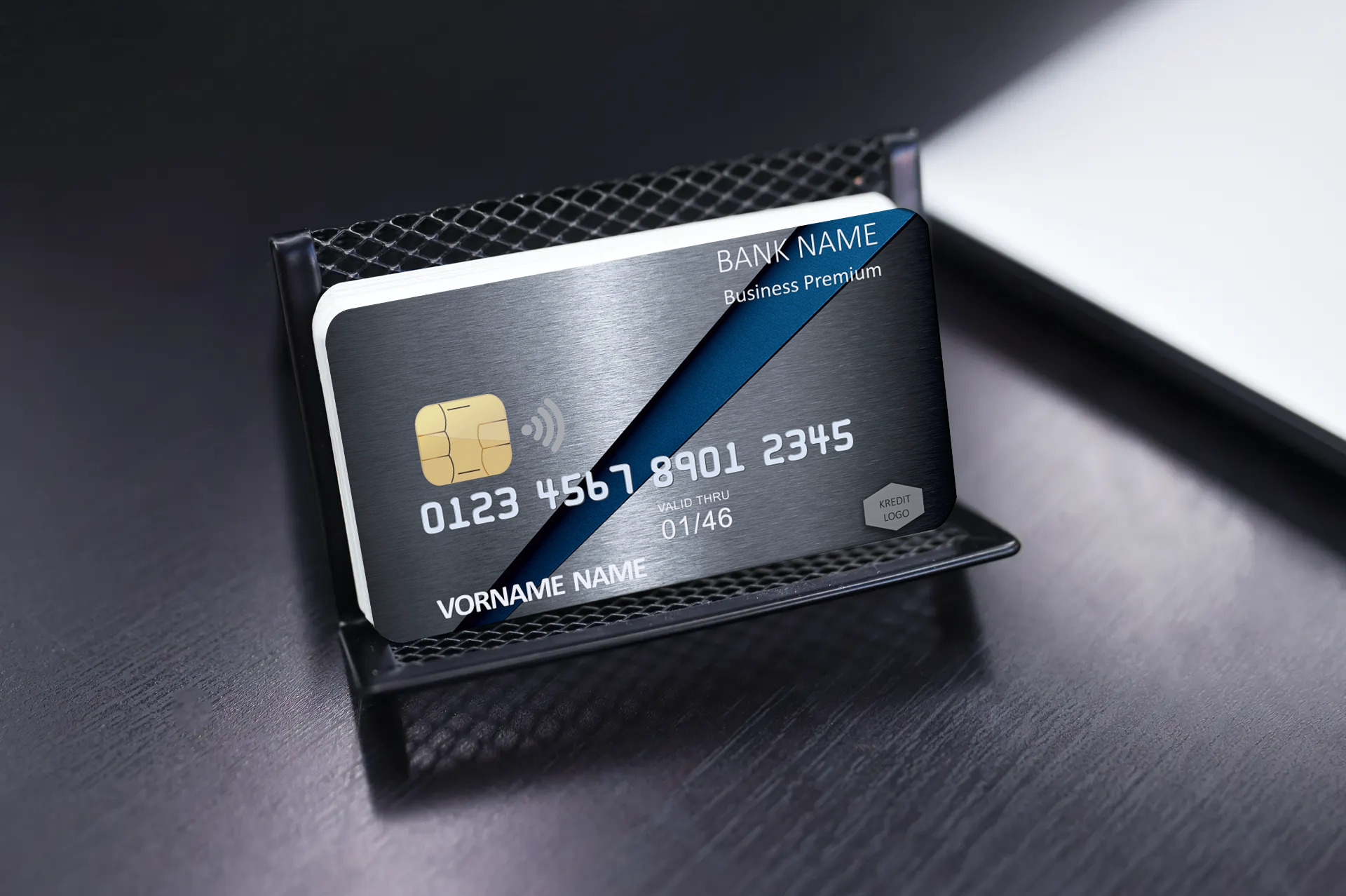 Kreditkarten Design Vorlage KC-2019-000102 TEXTAG GROUP - Kreditkarte mit individuellem Motiv