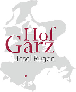 Postkarte Grafikdesign Referenz - Hof Garz Rügen