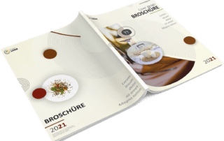 Speisekarten Design - Broschüre DIN A4, Hochformat
