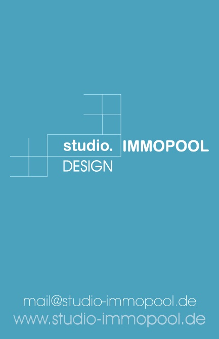 Geschäftsdrucksorten Vorlagen Logo, Kuvert, Visitenkarte IMMOPOOL Vorlage für Architekten und Immobilienmakler