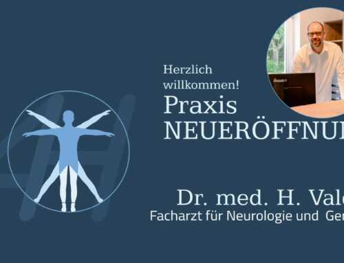 Flyer, Visitenkarten – Grafikdesign Referenz – Praxis Dr. med. H. Valdés in Putbus Facharzt für Neurologie und Geriatrie
