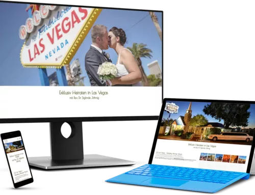 Webdesign Referenz, S.F.J. Las Vegas – Wedding Wonder World, Las Vegas